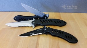 Bride - Groom - Josh Knives - Fine Line Logo