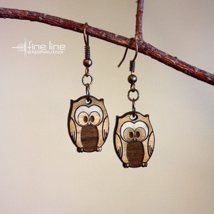 Owl Earrings - Instagram - 7x7
