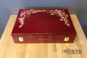 Wine Box - Flat - Fine Line Logo