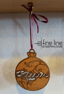 Alder Wood - Believe - Fine Line Logo