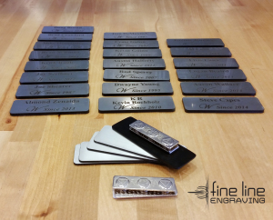 Name Tags - Fine Line Logo