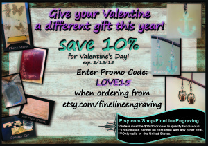 10% Off on Etsy - Valentine's Day Coupon