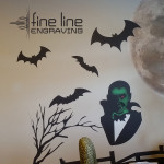Halloween Wall - Fine Line Logo