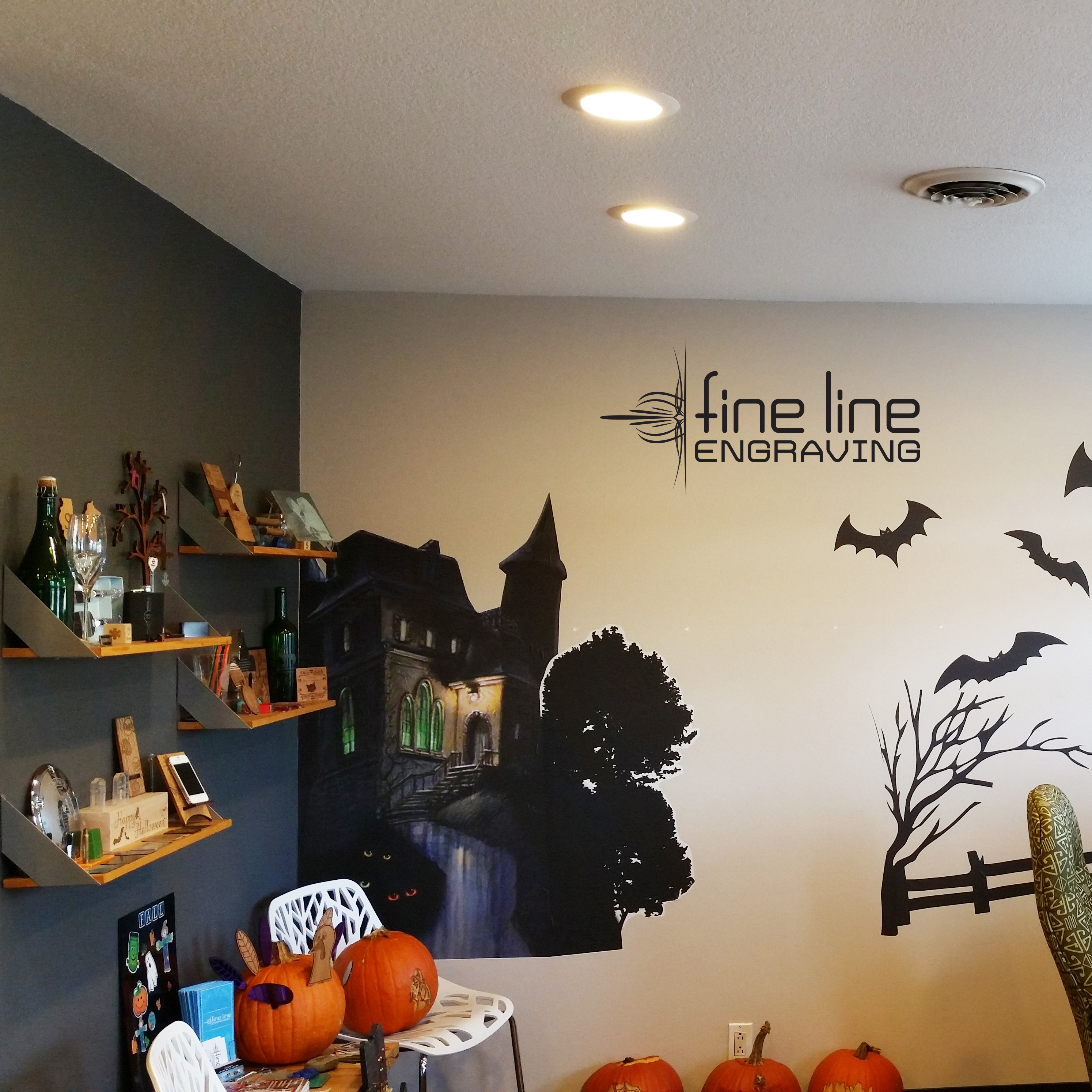 Halloween Wall - Left Side